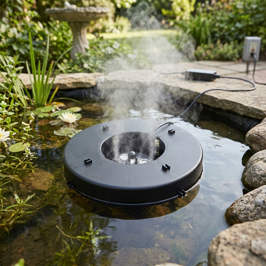Floating Mist Maker for Ponds – 3 Nozzle, 900ml/h Output, 60W