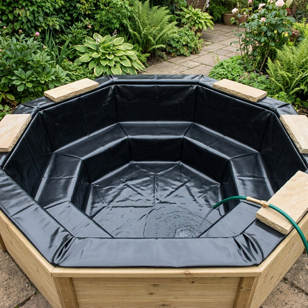 Octagon Grand Replacement Pond Liner – Fibre Reinforced PVC