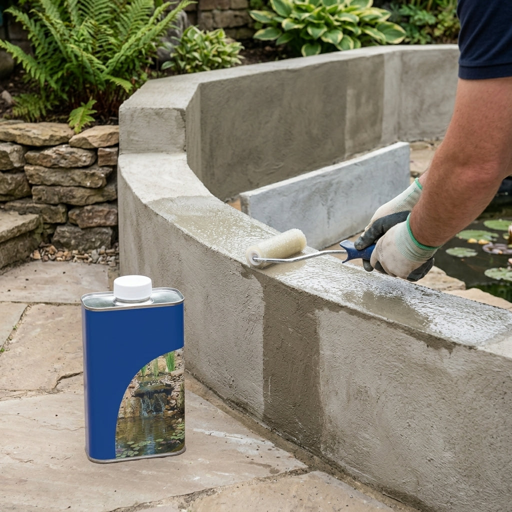 1kg Clear Pond Sealer – Concrete Rendering Sealant