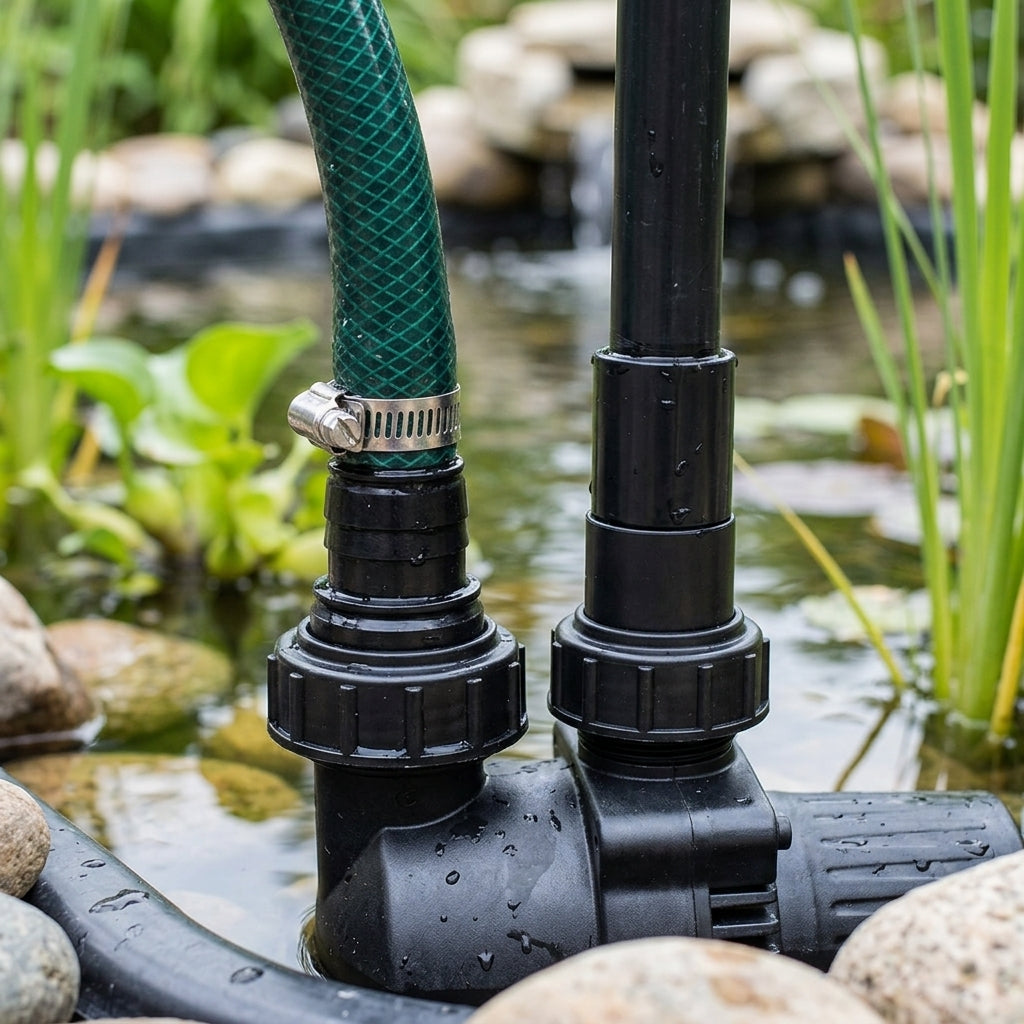Hosetail Set for 30000 Pond Pump – Replacement Fitting Accessory