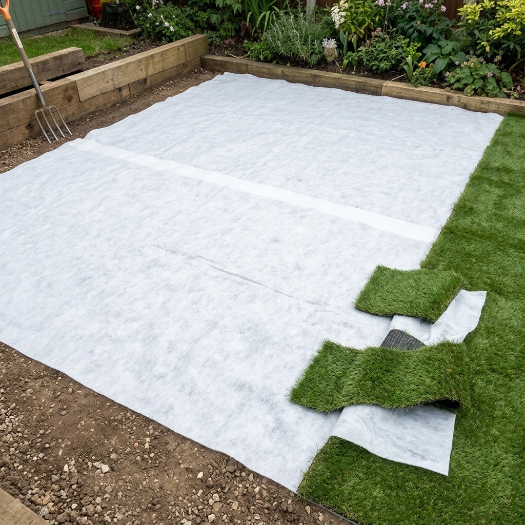 4m × 8m Artificial Grass Underlay Geotextile