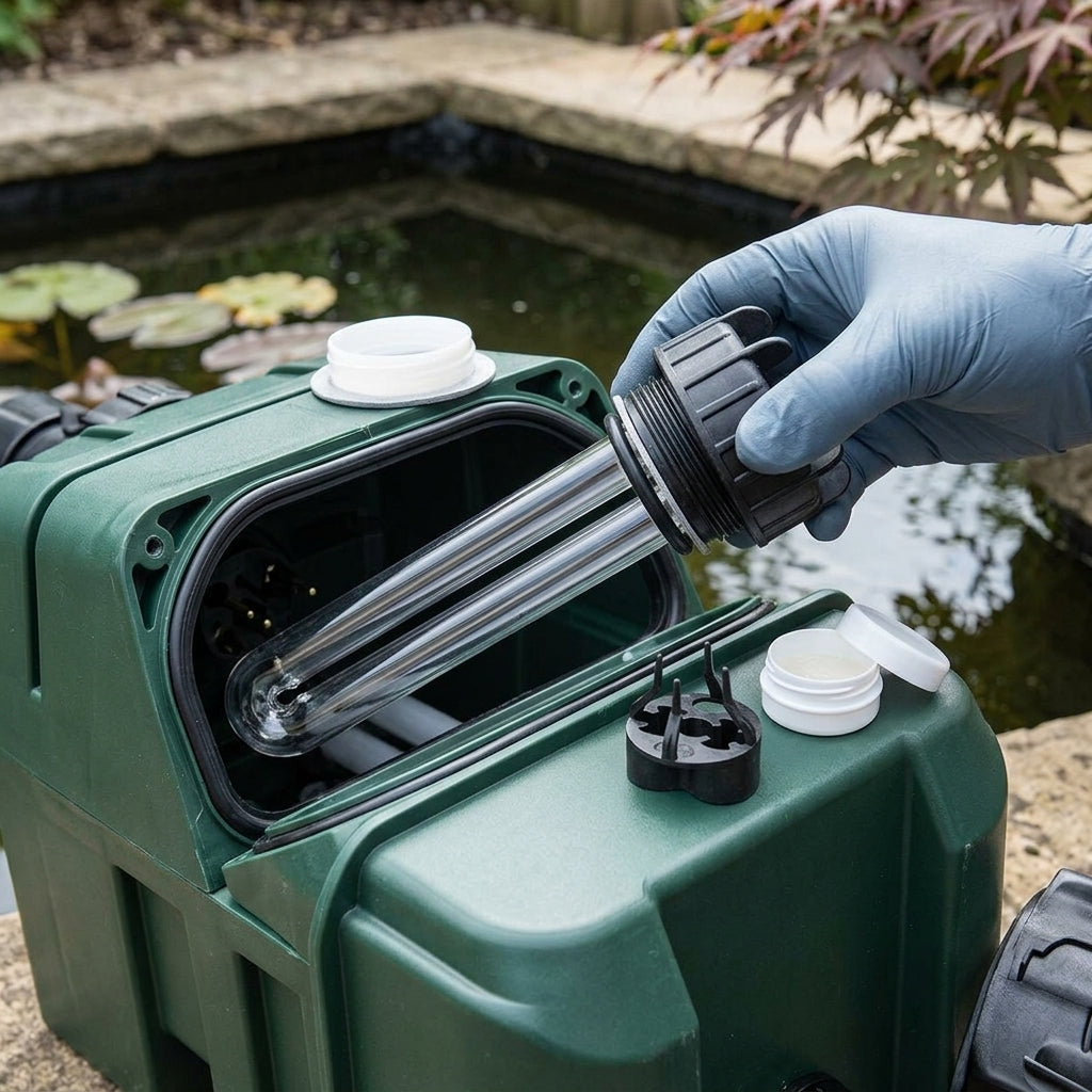 36W Quartz Sleeve for Pond UVC Unit with O-Rings and Lubricant