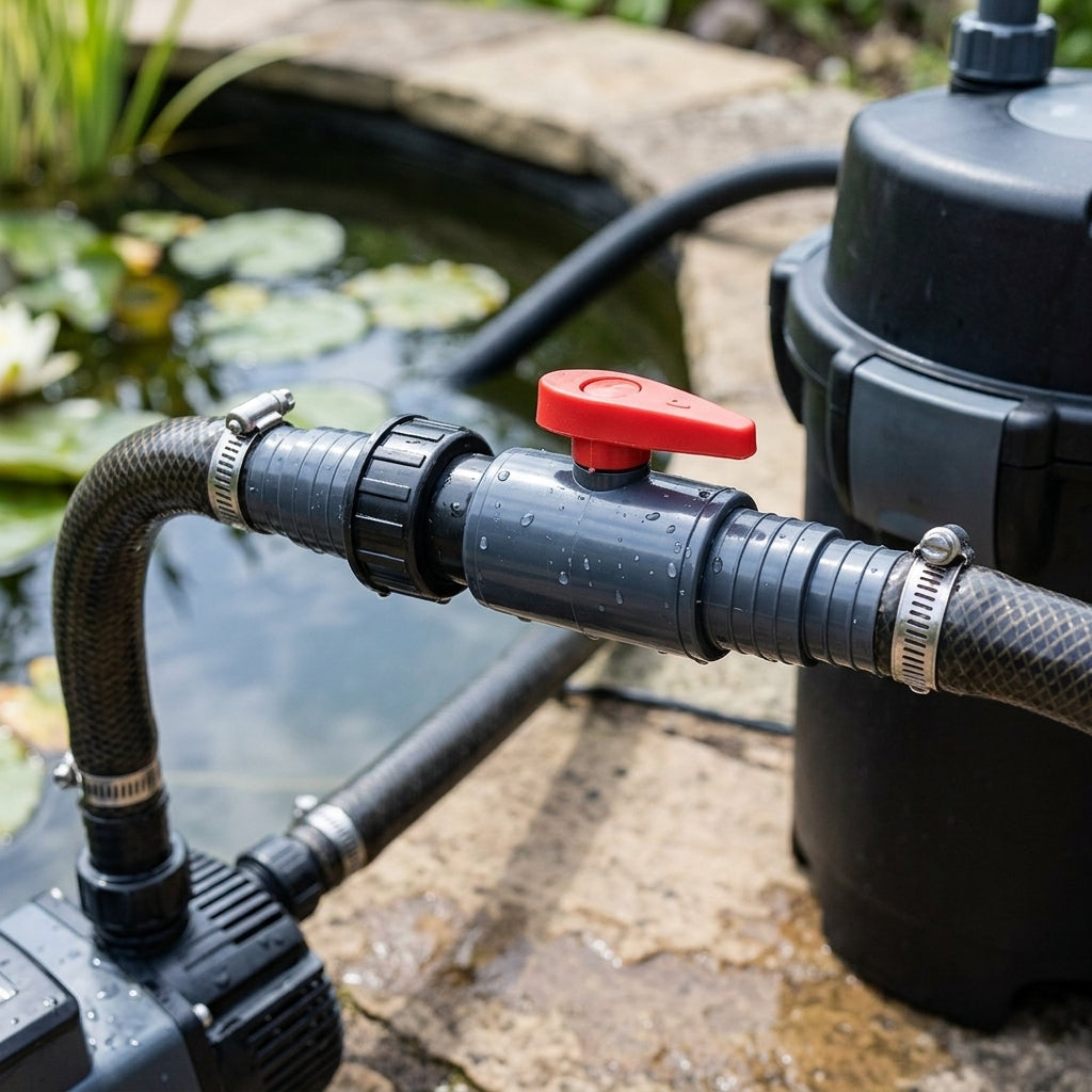 25-38mm Flow Regulator for Flexible Hose, 34cm Length