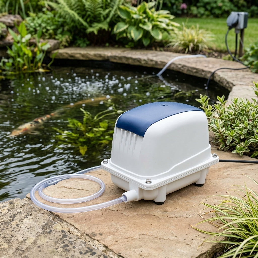 ElectroAir Pond Air Pump Aluminium Casing 55W