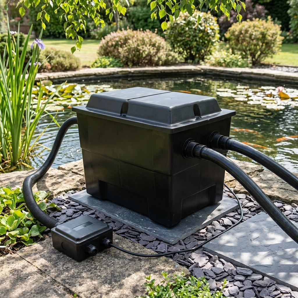 48000L Gravity Filter with 50W UVC for Large Ponds