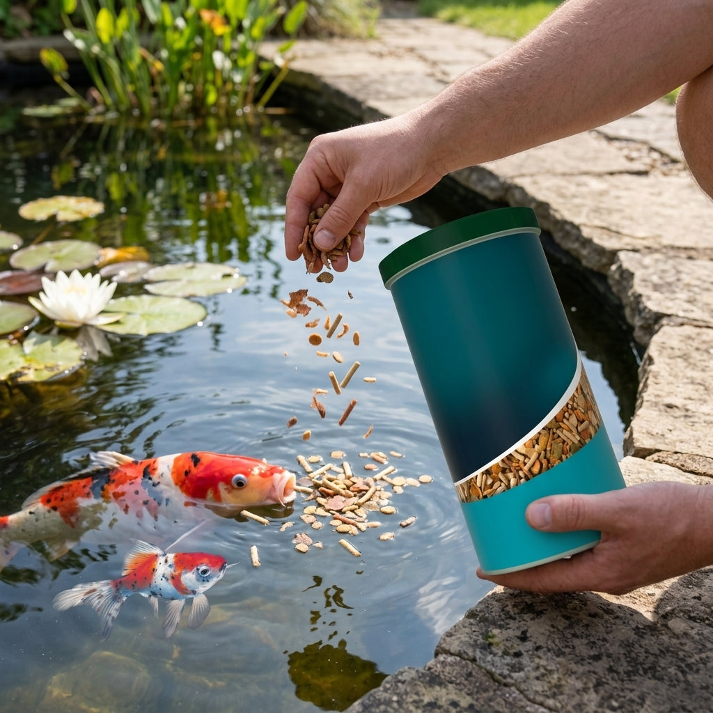 Multi-Mix Pond Fish Food 170g – Flakes, Sticks, Wafers & Gammarus