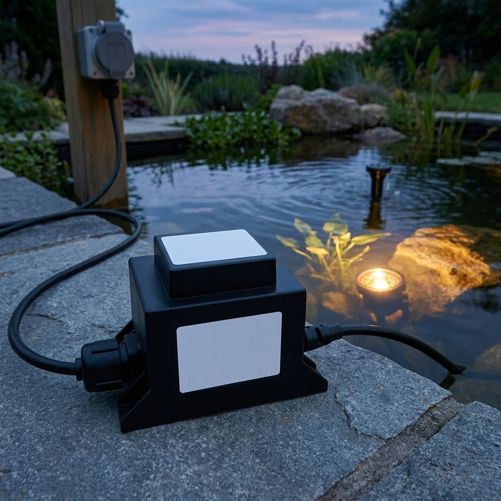 20W Halogen Pond Light Transformer for Single Lamp Units