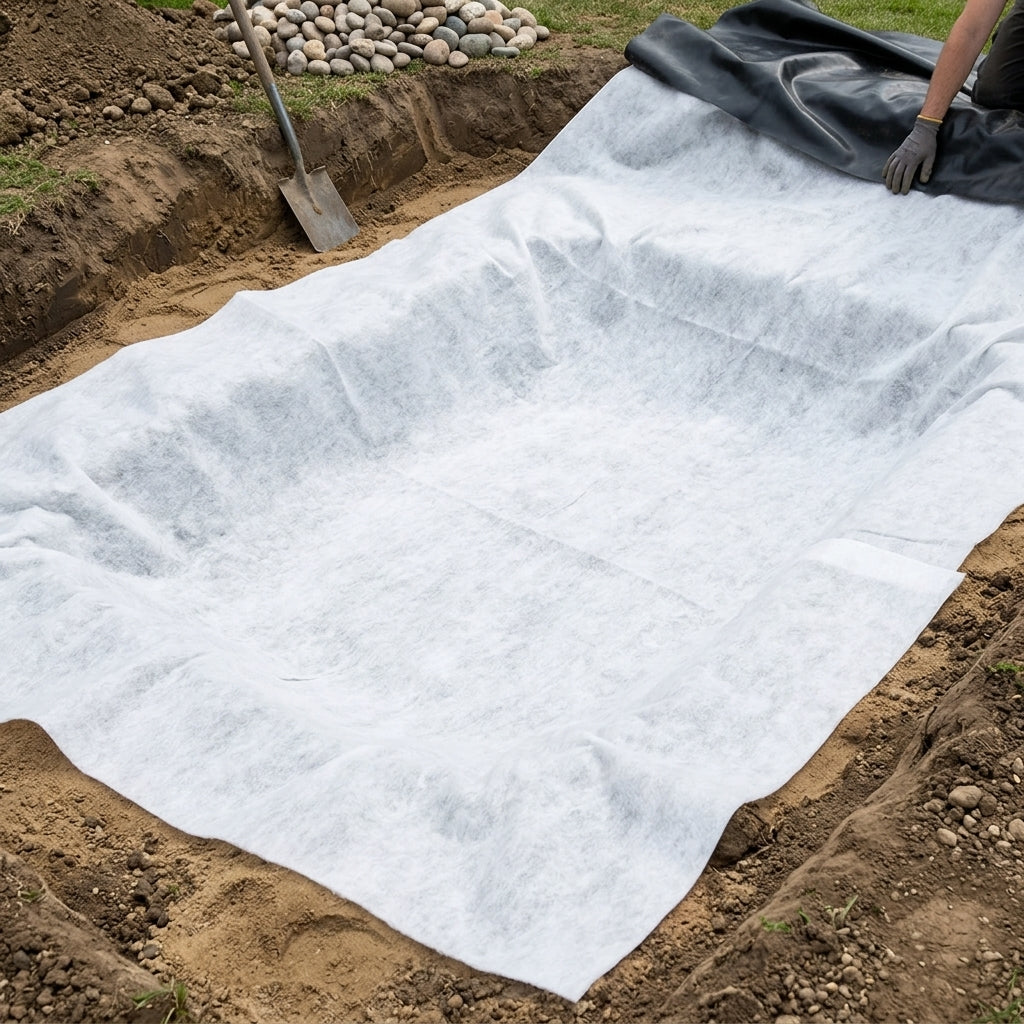 4m × 6m Artificial Grass Underlay Geotextile