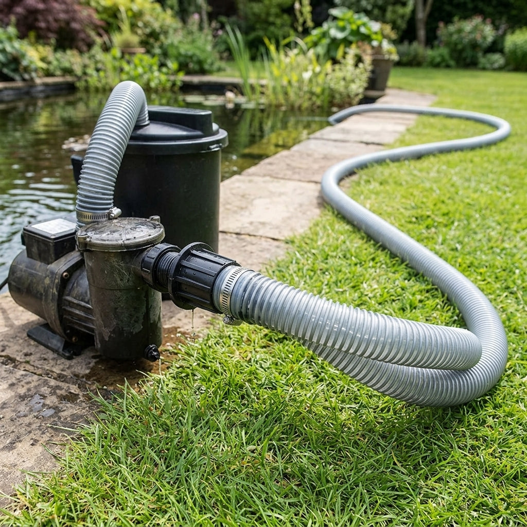 5m Extension Discharge Hose for Pond Vacuum Systems
