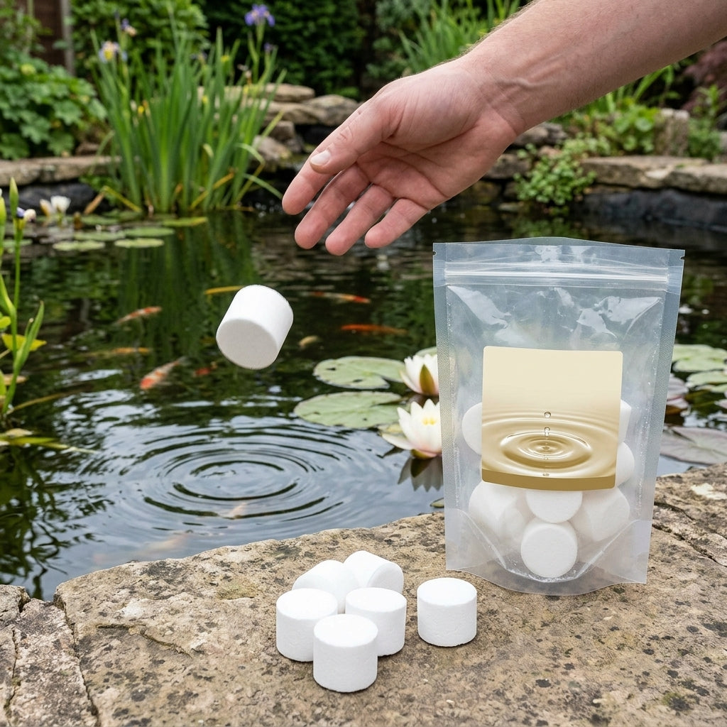 6 Pellet Pond Sludge Remover Bacterial Treatment, Treats 4,500L Each