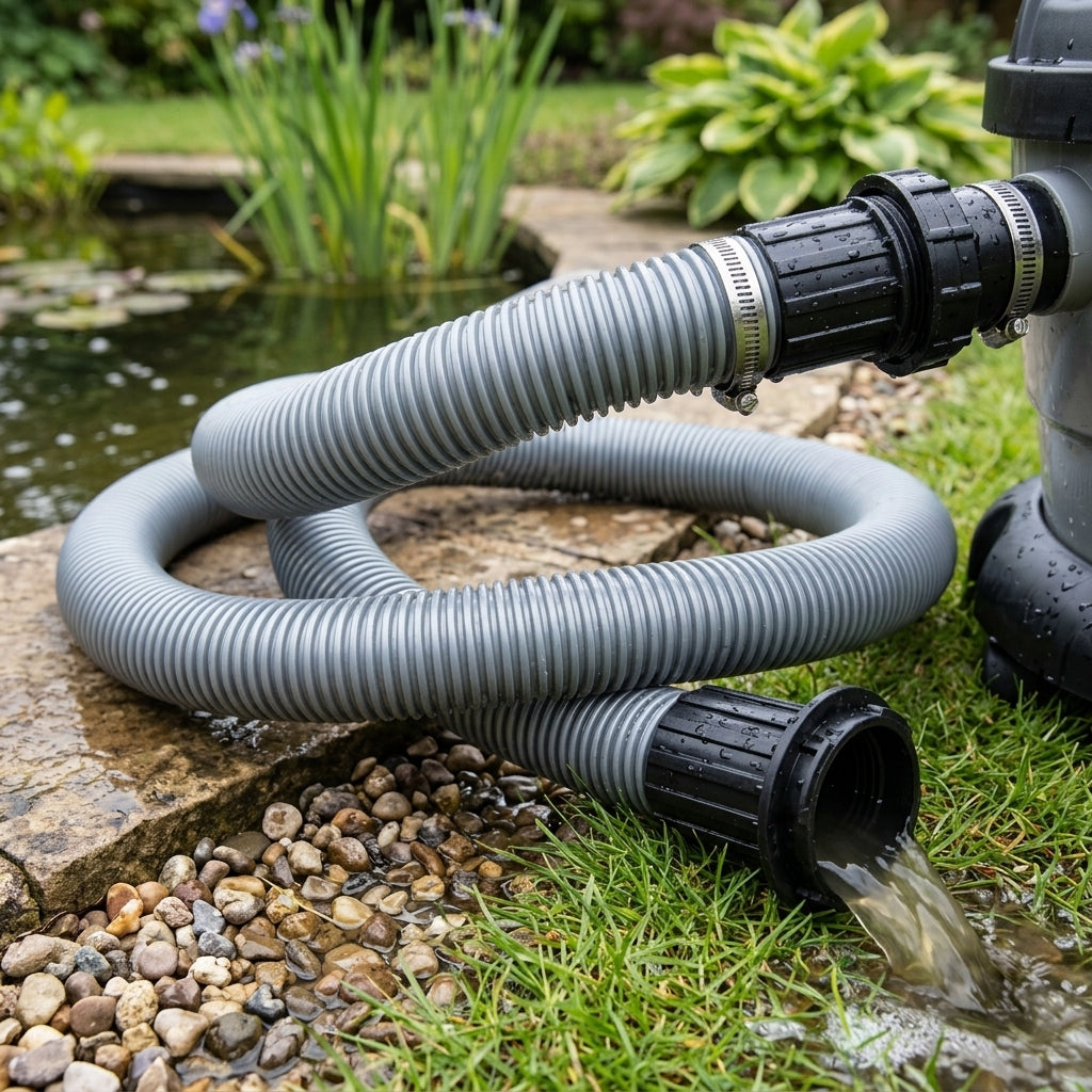 Vacuum Discharge Hose for Pond Cleaner Systems – Replacement Spare