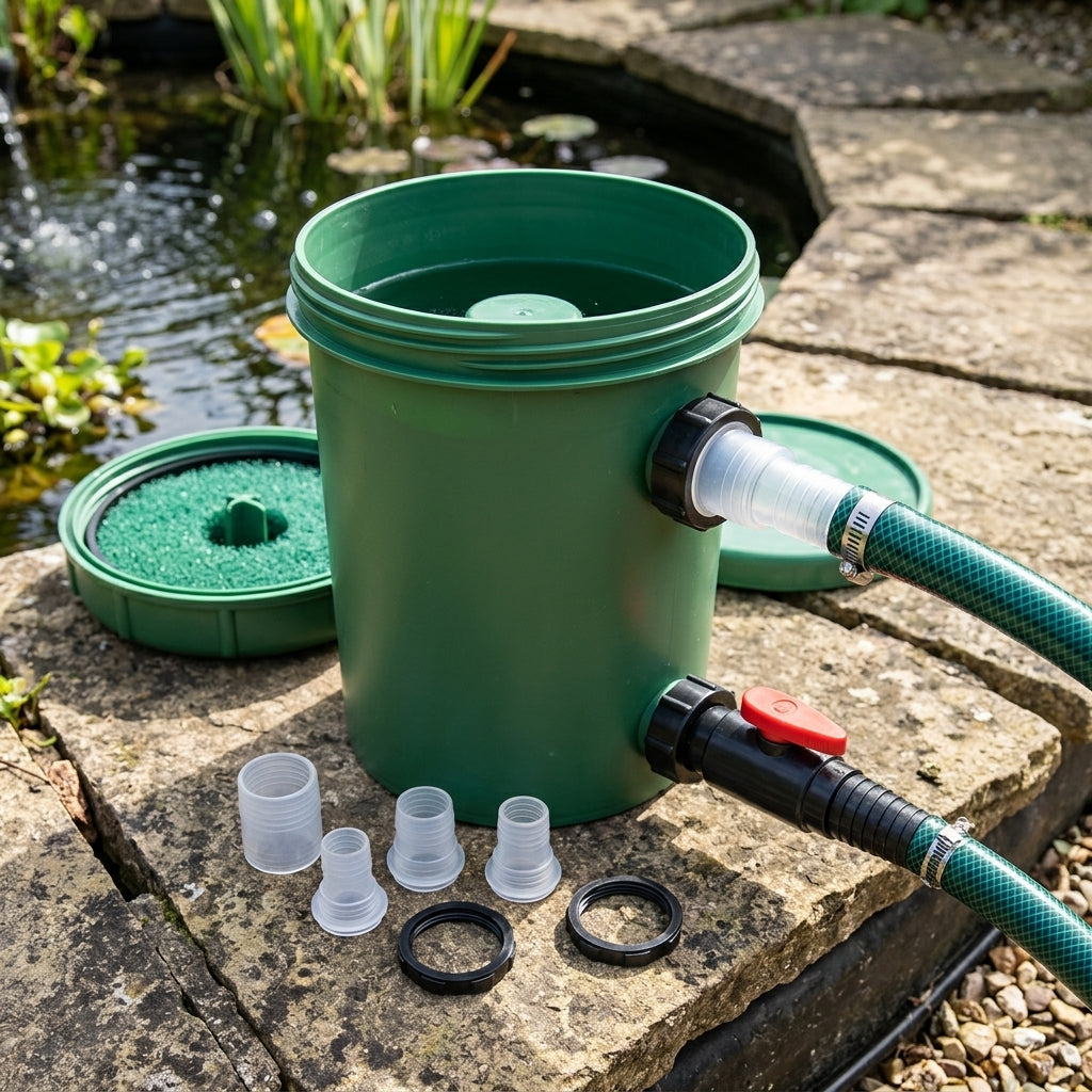 32/38/50mm Hosetail Fittings Set for Large Pond Filters