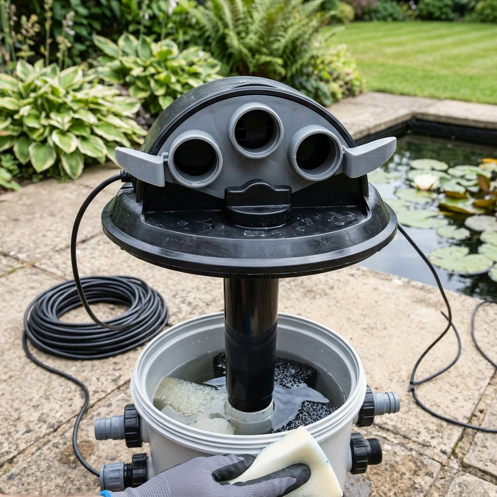 Lid and UVC Unit for 12000 Pond Filter with 5m Cable
