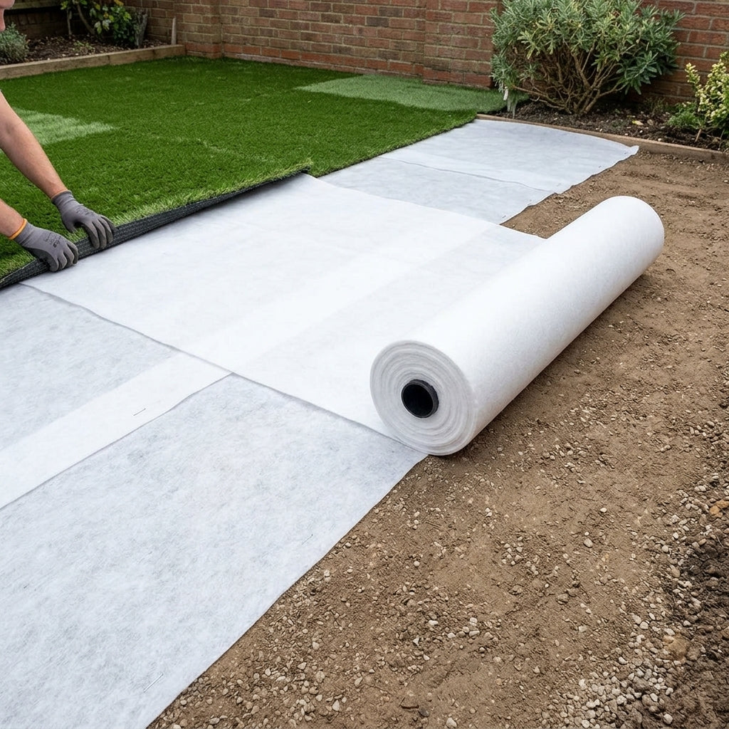 2m x 6m artificial grass underlay geotextile membrane