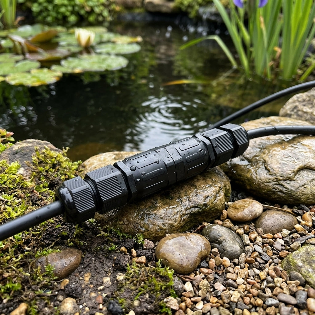5-9mm Submersible Cable Connector IP68 Rated Electrical Joiner