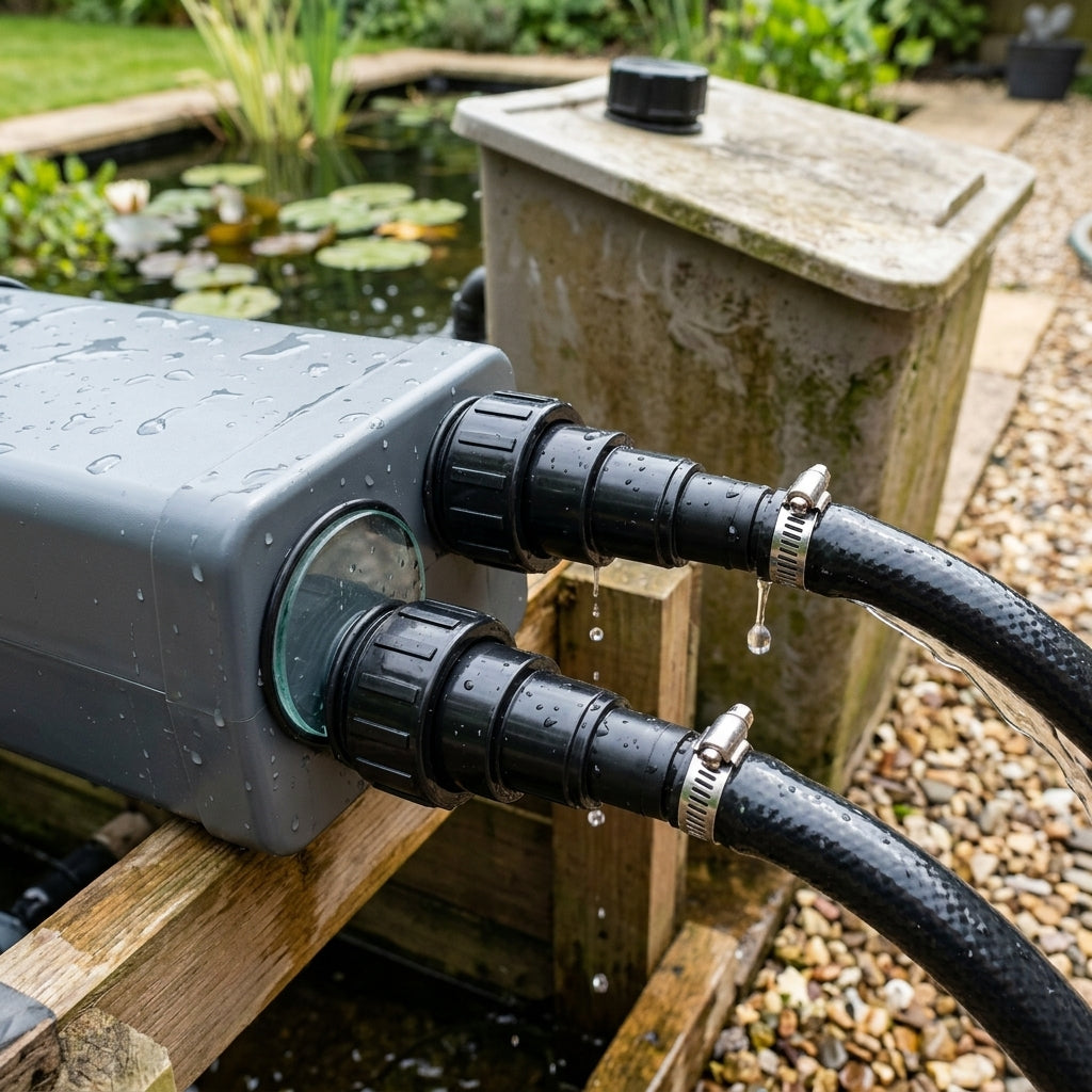 Stepped Hosetail Set for 36w Pond UVC Units – Multi-Size Options