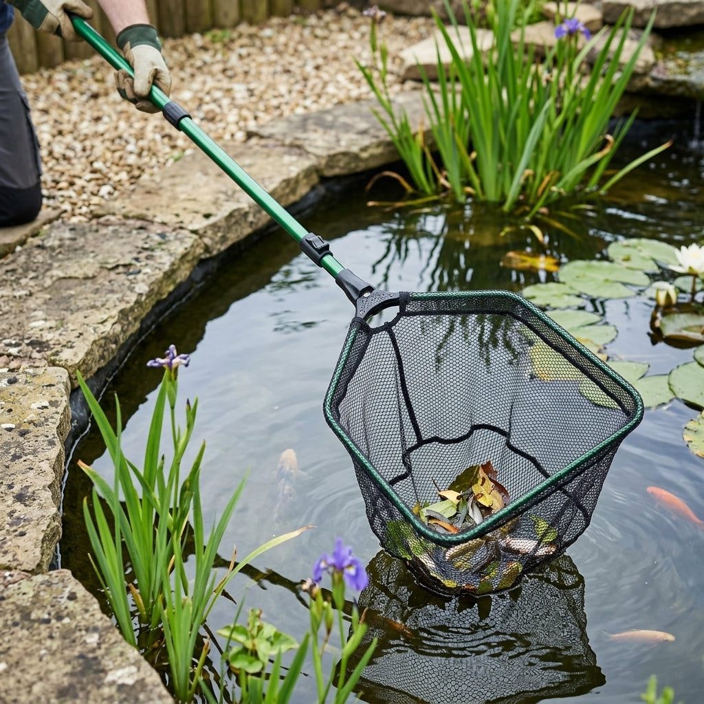220cm Collapsible Catch Net with Telescopic Metal Pole
