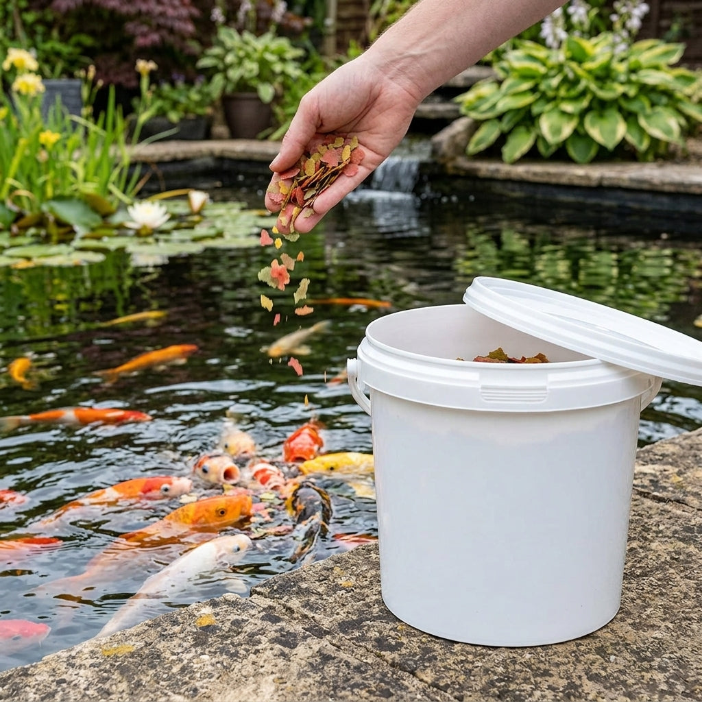 1.6kg Flake Fish Food for Ponds – 28% Protein