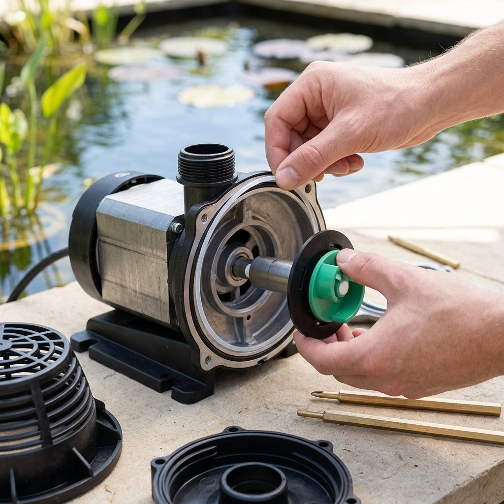 9000 Series Pond Pump Service Kit – Impeller & O-Ring Replacement