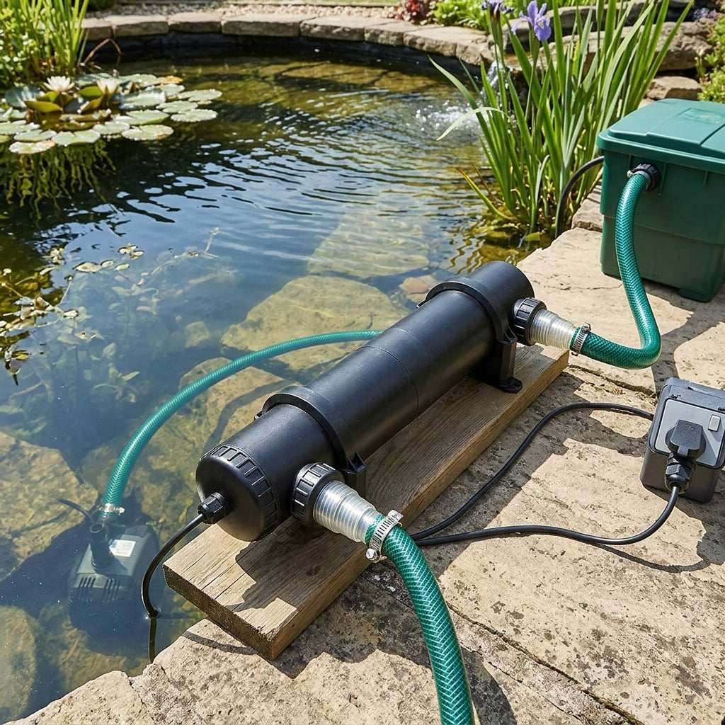 36w UVC Clarifier for Ponds up to 23,000L with 50.5cm Length