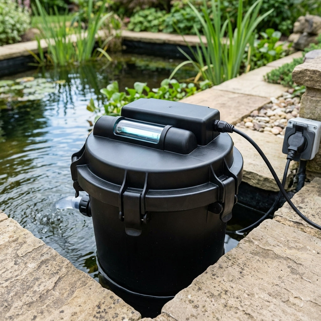 Replacement Lid with Ballast, Quartz & Bulb for 20000 Pond Filter