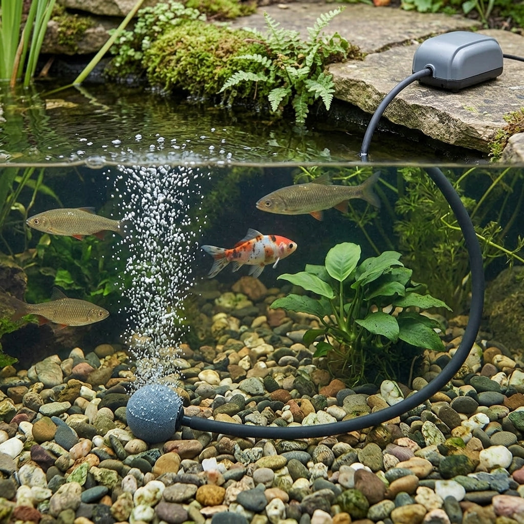 4mm Sinking Air Line Black – 1m Length for Pond Aeration