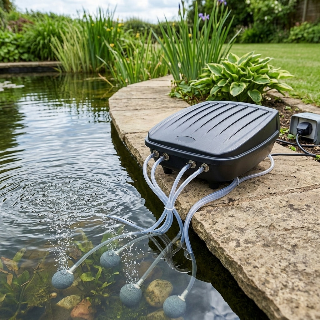 Pond oxygenator kit, medium, 4,000 litre capacity