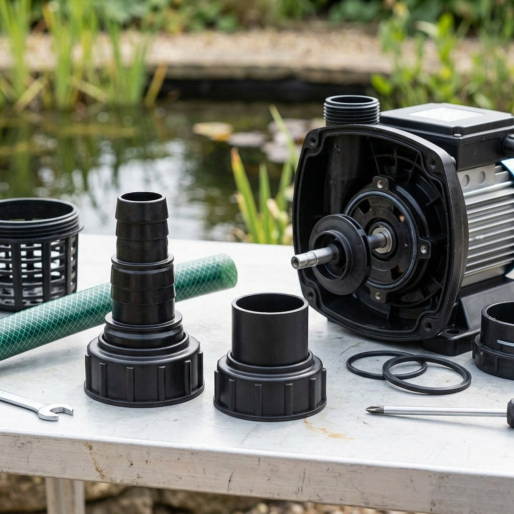 Hosetail Set for 20000 Pond Pump Replacement Fittings