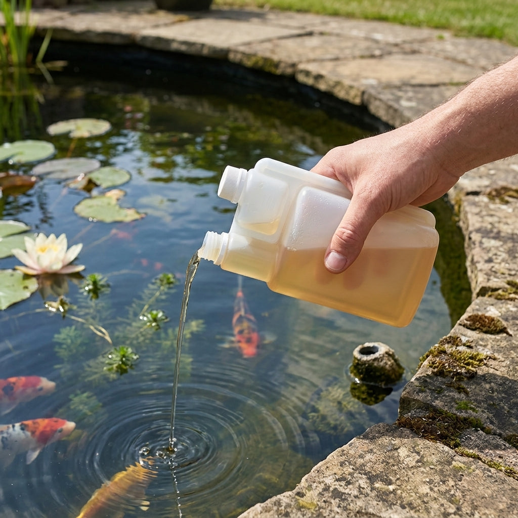 250ml Anti-Cloudy Water Treatment for Ponds – Treats Up to 5,680 Litres