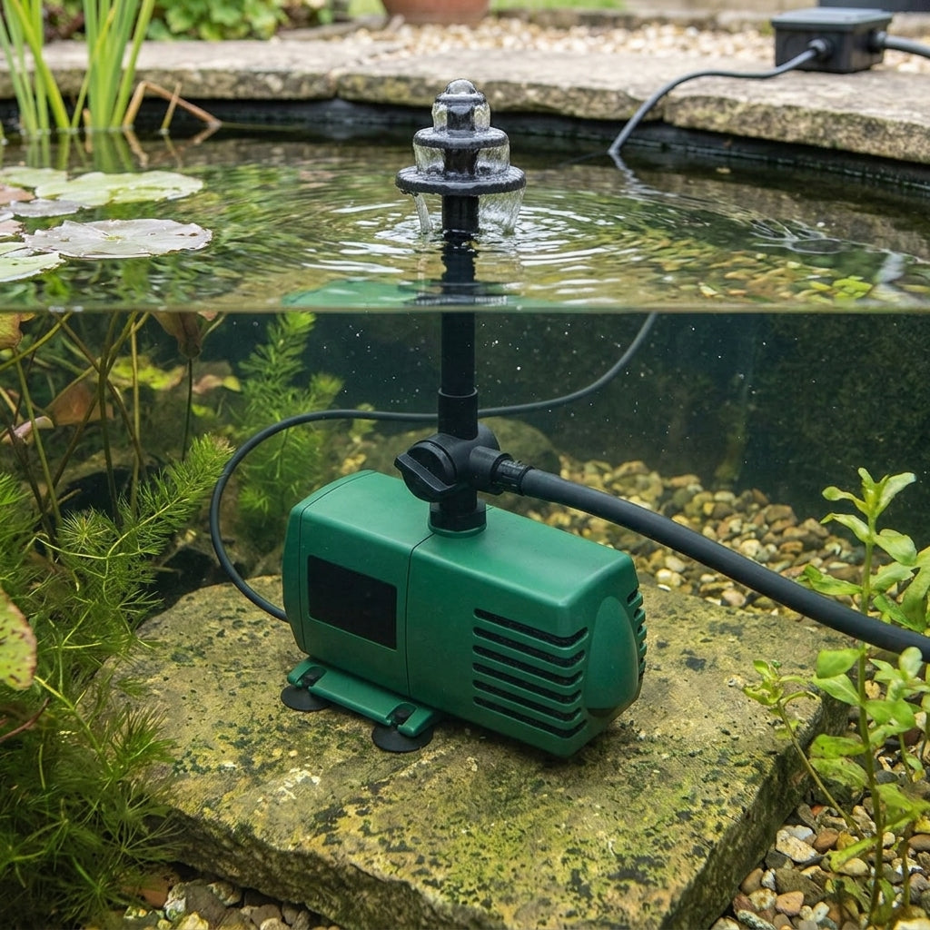 13.1 x 7.2 x 8.1cm Fountain Pump with 11W Power and 1.7m Head Height