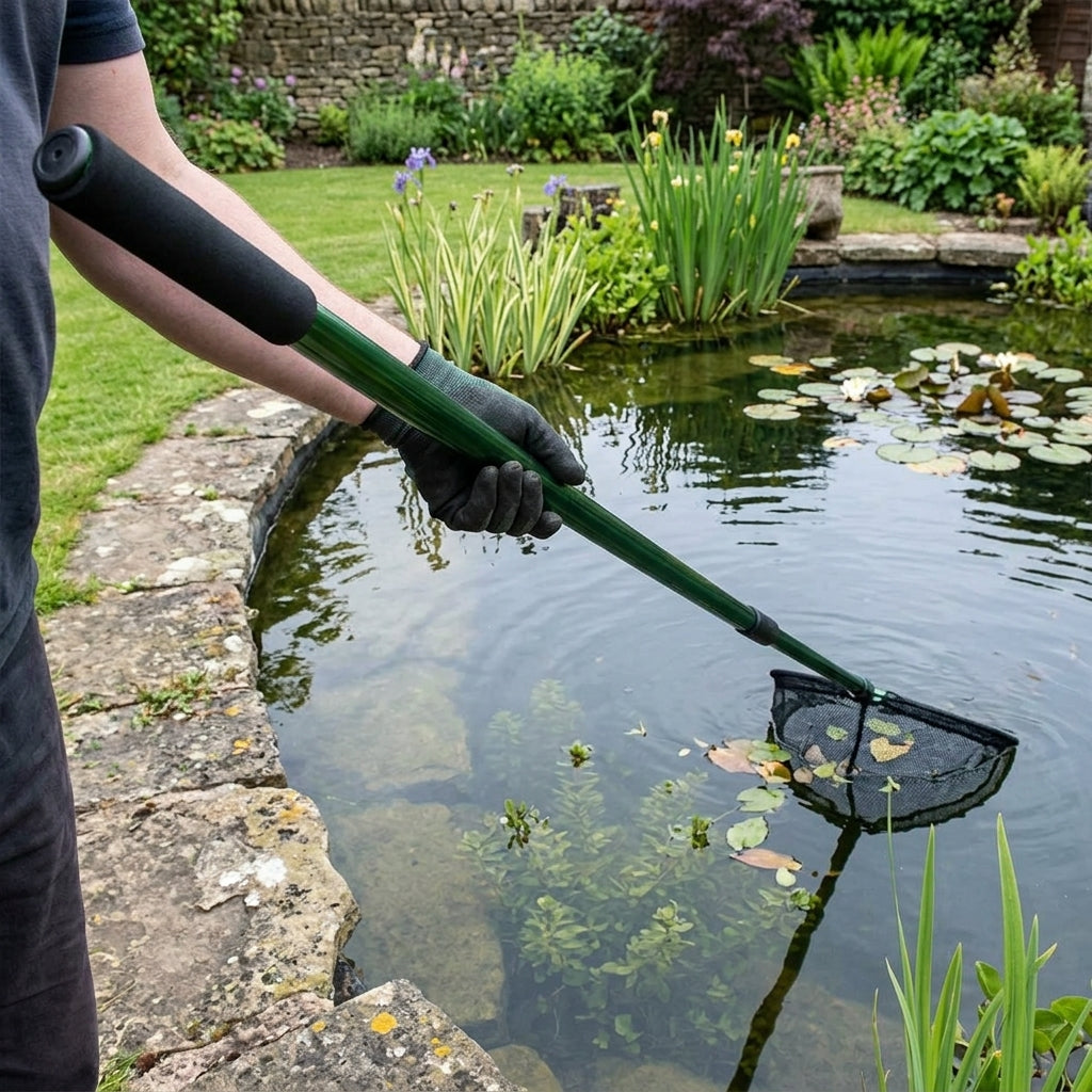 3m Telescopic Pole Heavy Duty Metal for Pond Net Systems