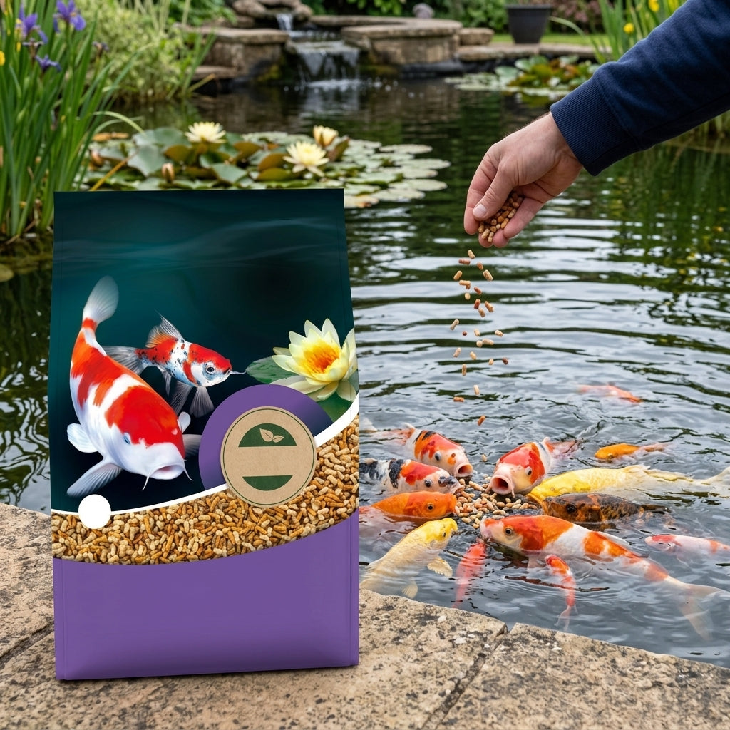 2,120g Floating Variety Sticks for Pond Fish – Mixed Diet Formula