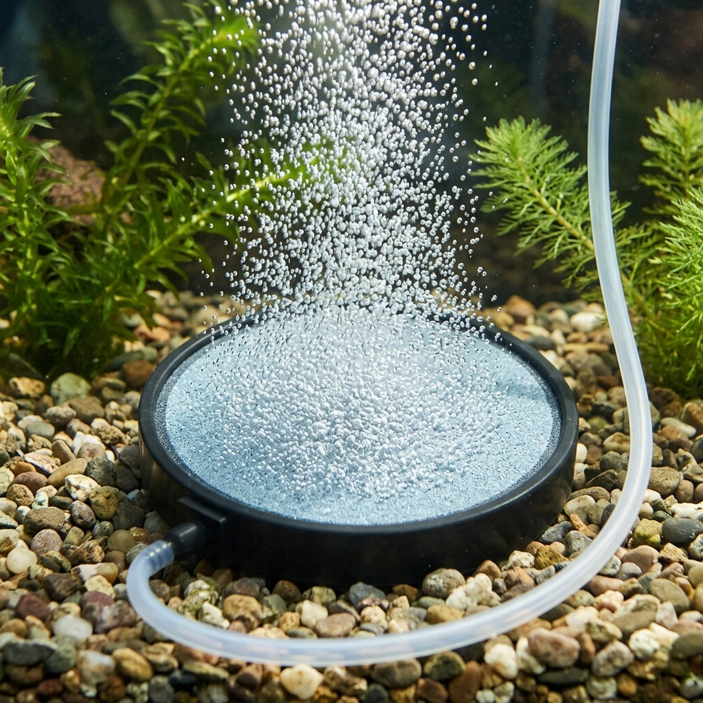 13cm Plate Air Stone for Ponds – Fits 4mm Airline