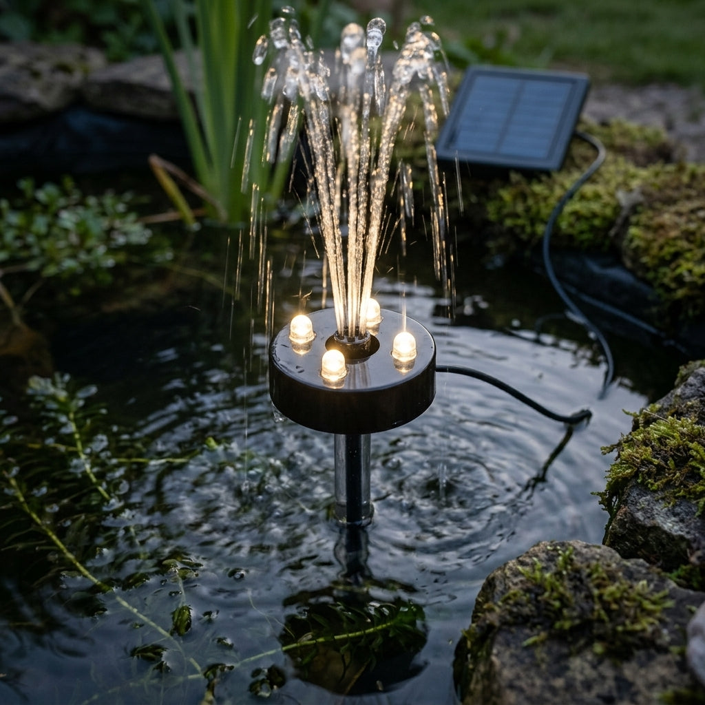 Large LED Light for Solar Pond Pumps – 15mm Fitting