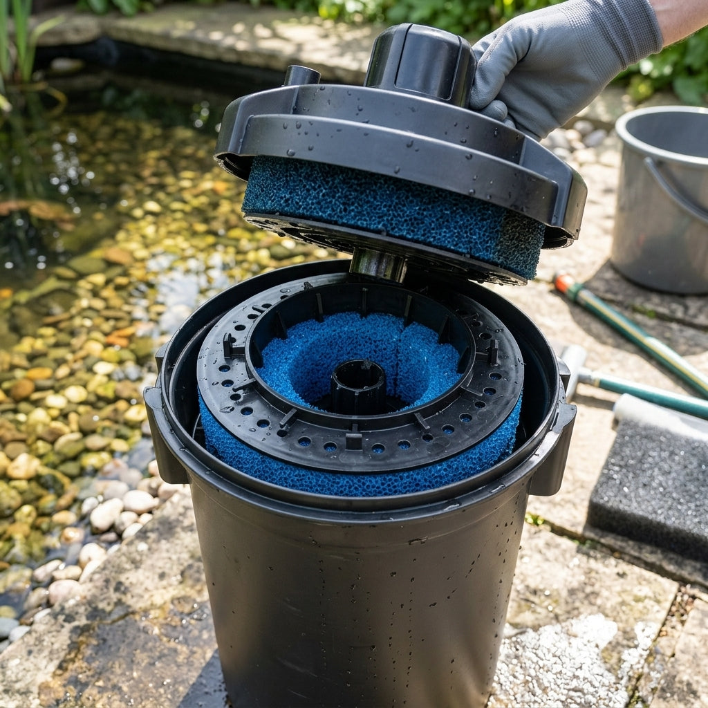 Foam Bracket Base and Cover for 4500 & 6000 Pond Filters