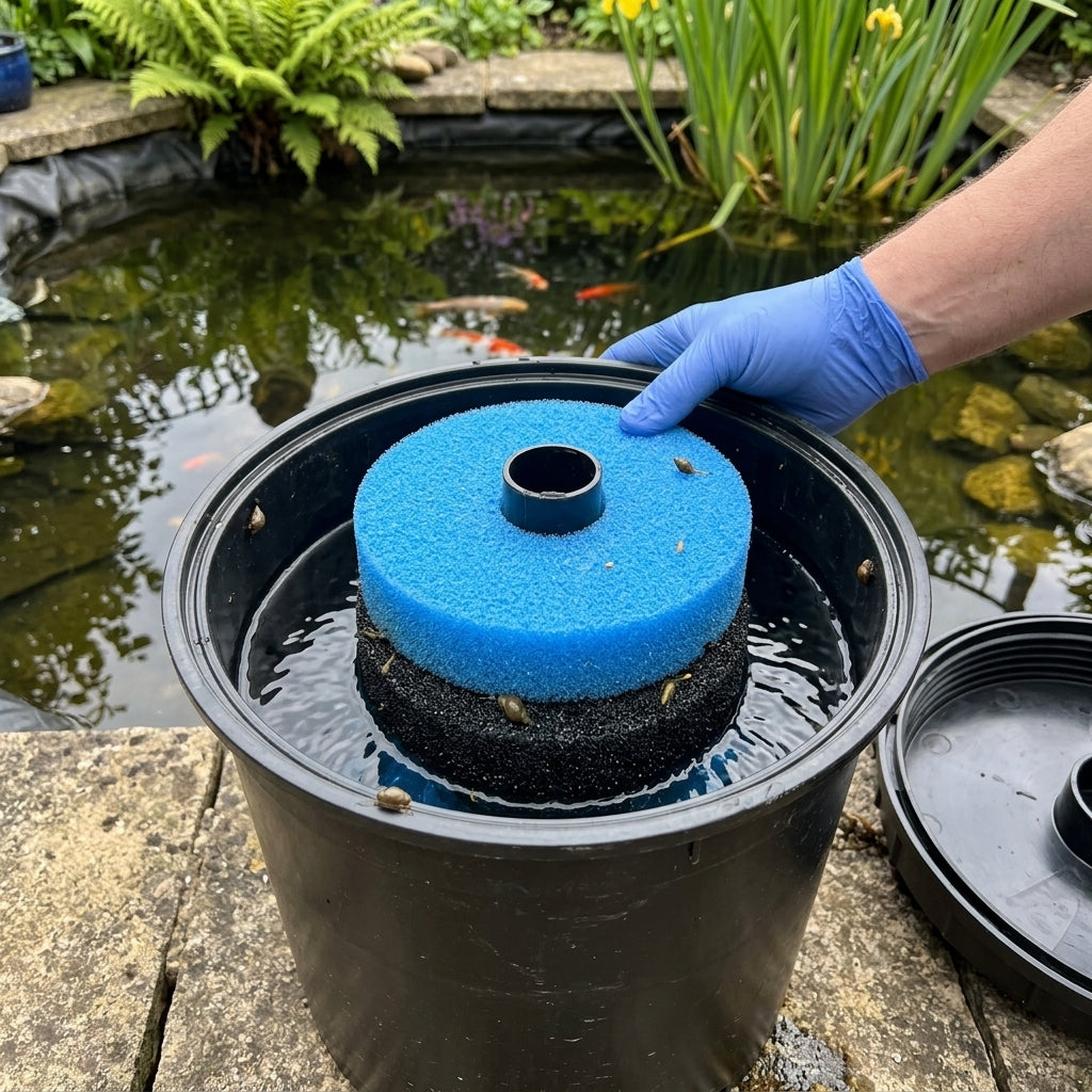 22cm Diameter Filter Foam Set for 4500 Pond Filter – Pack of 2