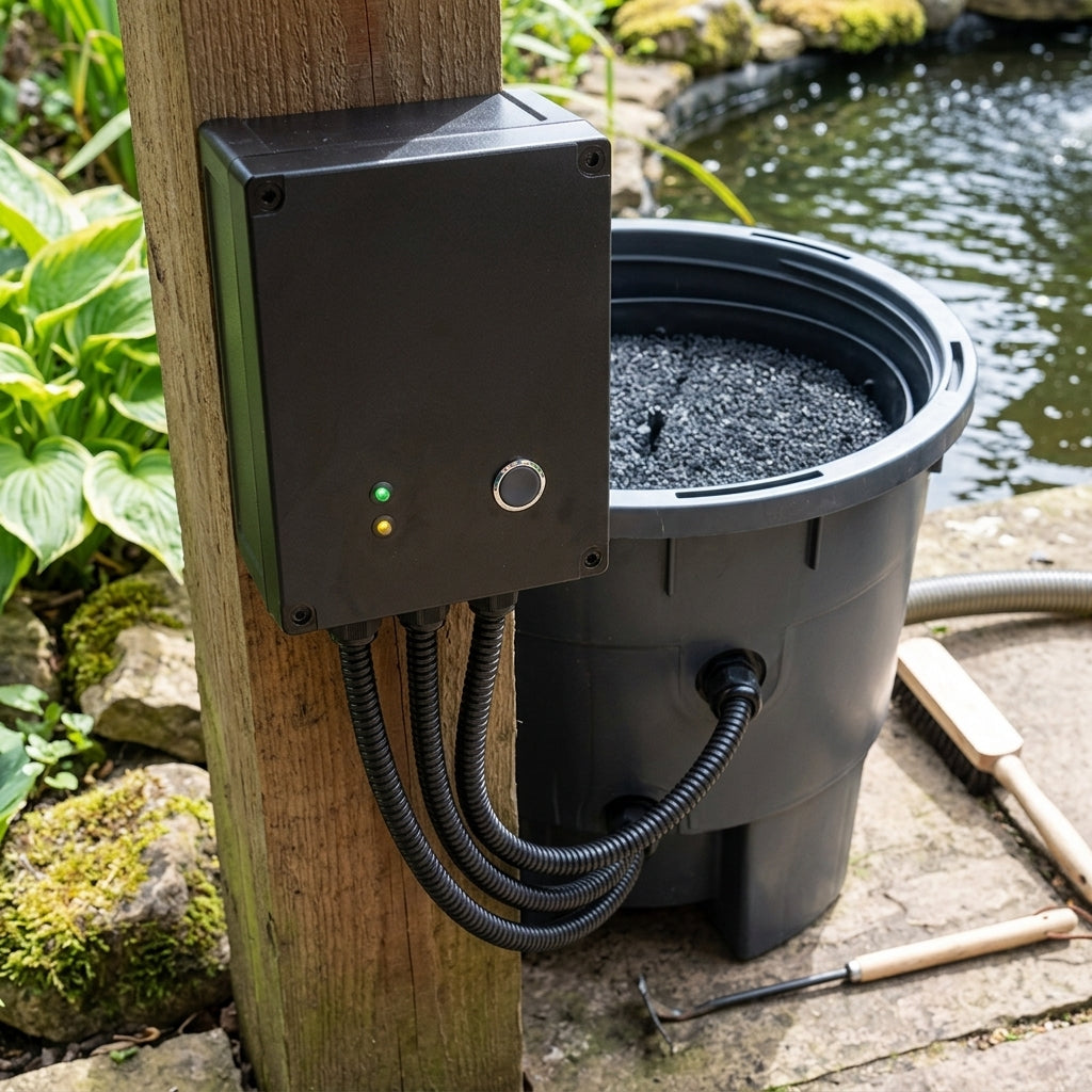 Nexus 220 Gravity Fed Auto Cleaning Kit for Koi Filters
