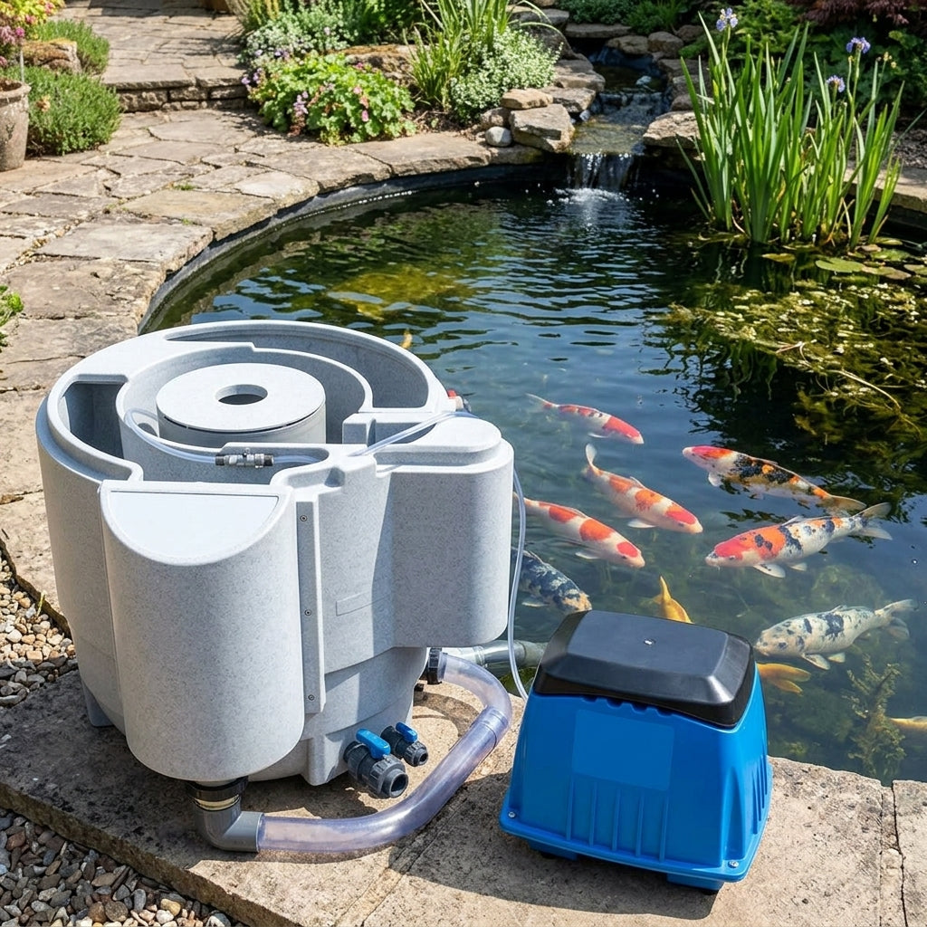 Nexus 320 Koi Filter with 130 Air Pump for Ponds up to 34,000L