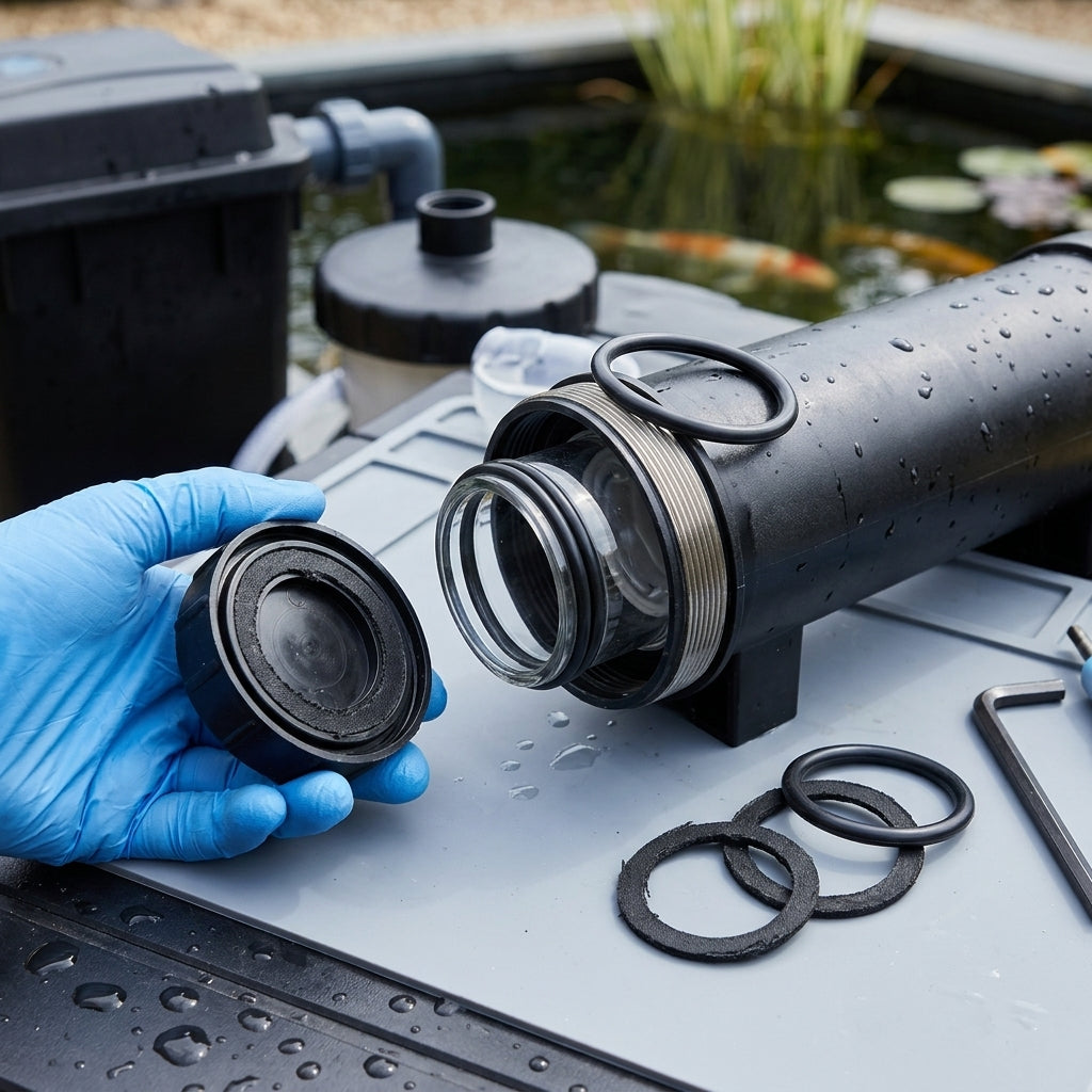 O-Ring Set for 110w Pond UVC – Quartz Sleeve & Cap Gaskets