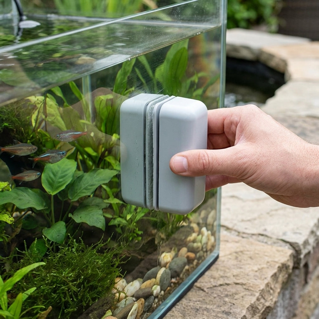 Medium Floating Aquarium Algae Magnet for 10mm Glass