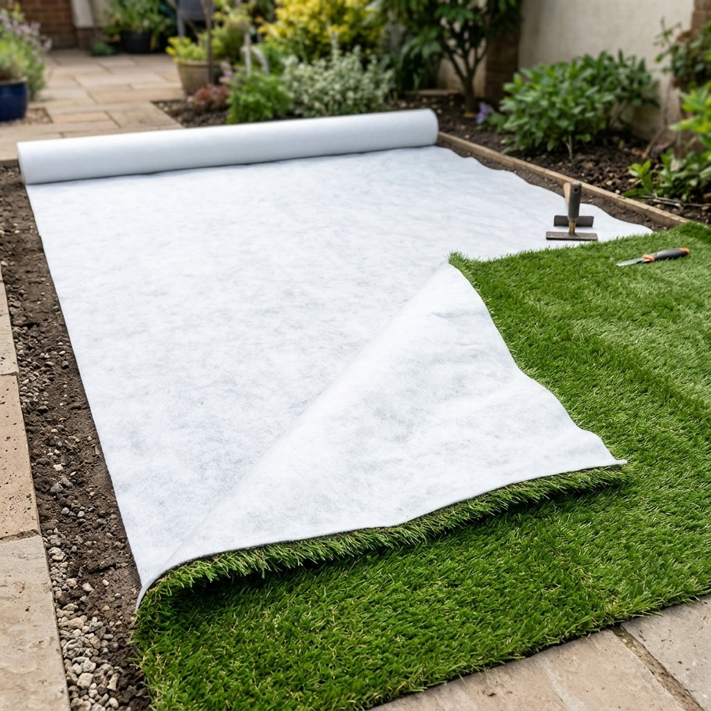 Artificial Grass Underlay 2m x 3m Geotextile Weed Barrier