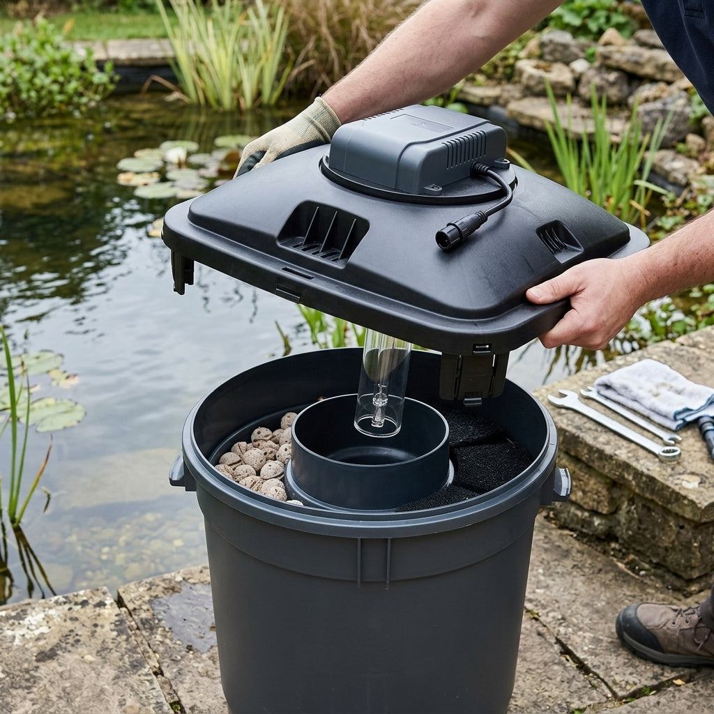 Replacement Lid with Ballast, Quartz & Bulb for 15000 Pond Filter