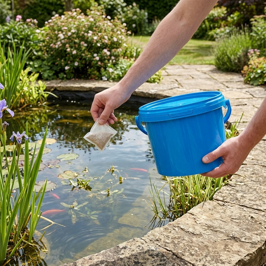 32 Sachets Blanketweed Treatment Bio-Active for Ponds, Treats 4,500L Each
