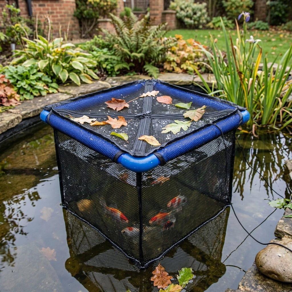 50cm Floating Fish Cage Medium Size – 50x50x50cm