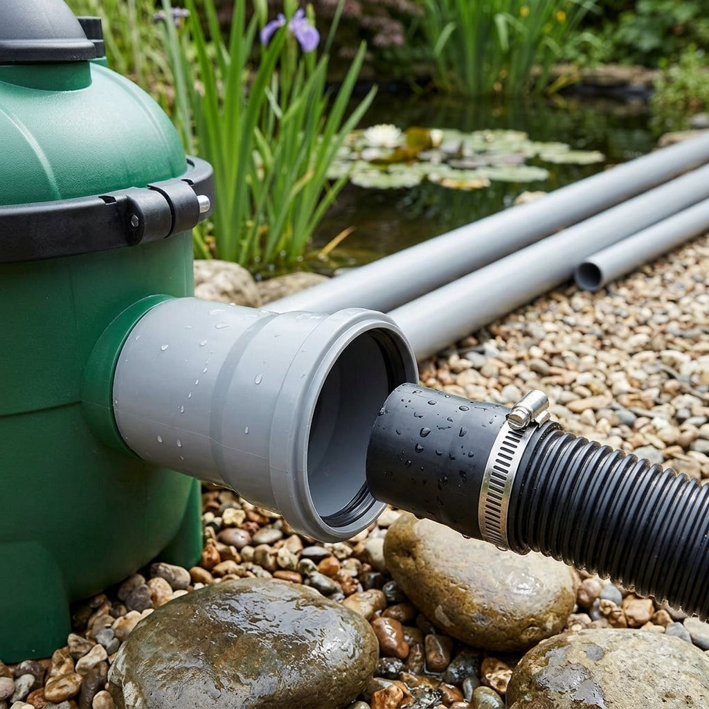 90mm Rigid Pipe Grey 100cm Length Push Fit