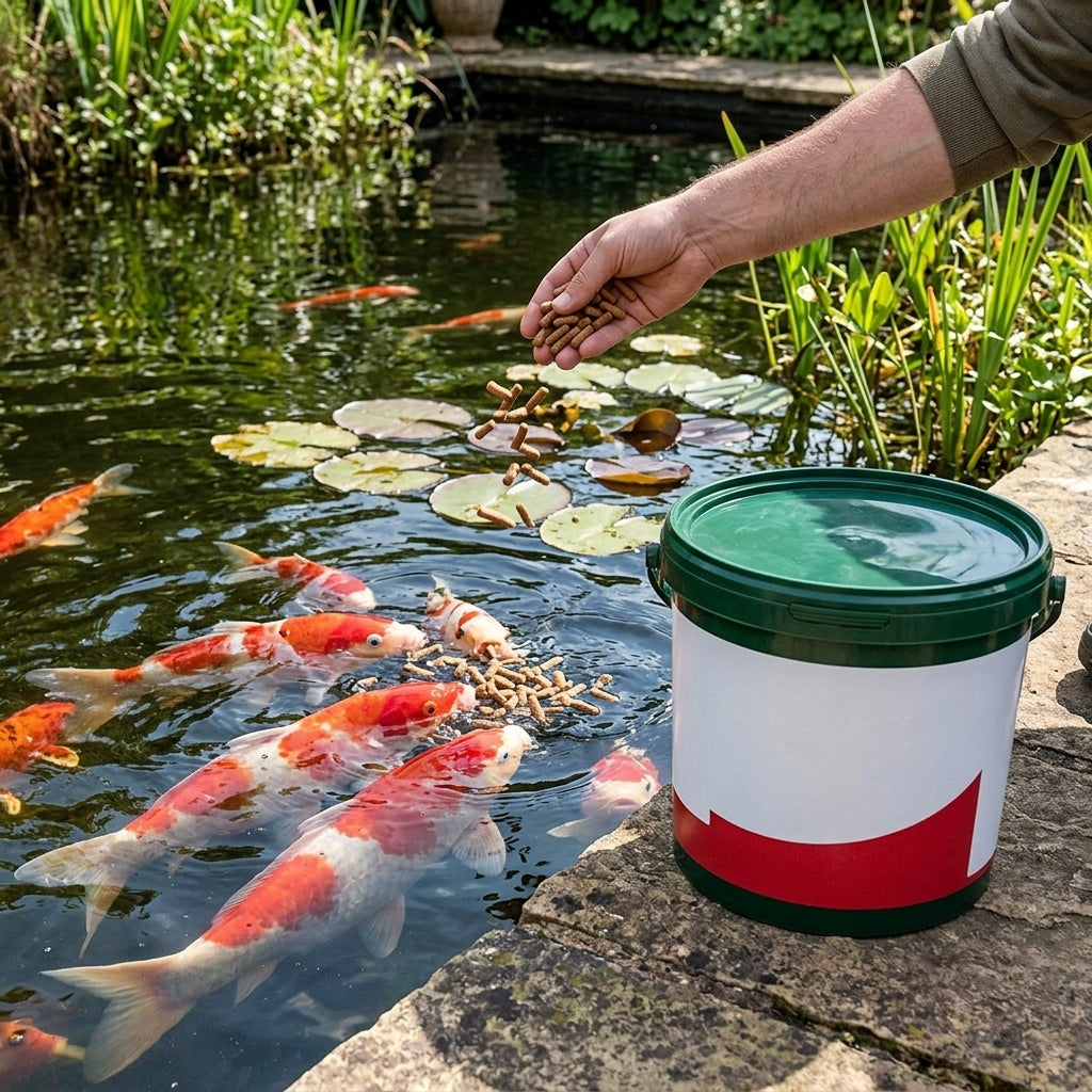 1.5kg Floating Koi Sticks Pond Fish Food with Colour Enhancers
