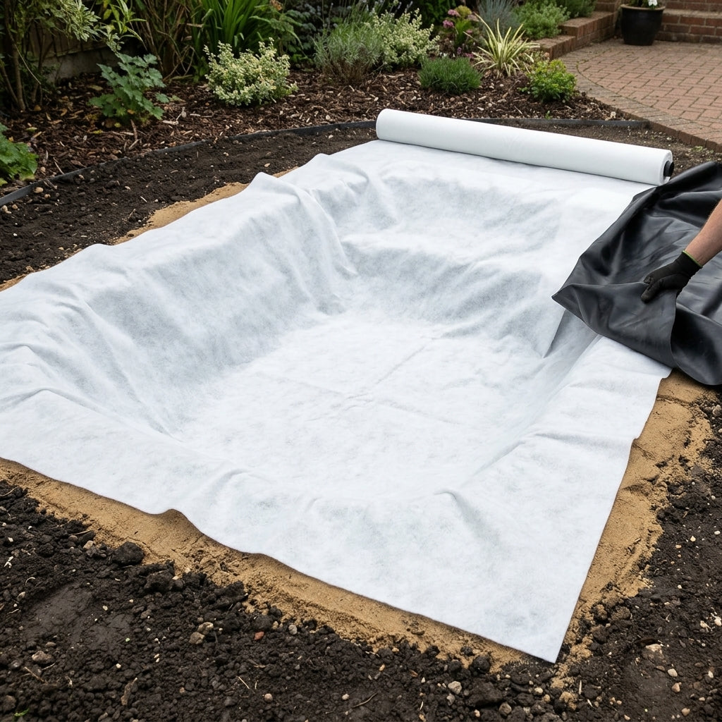 2m x 9m artificial grass underlay geotextile