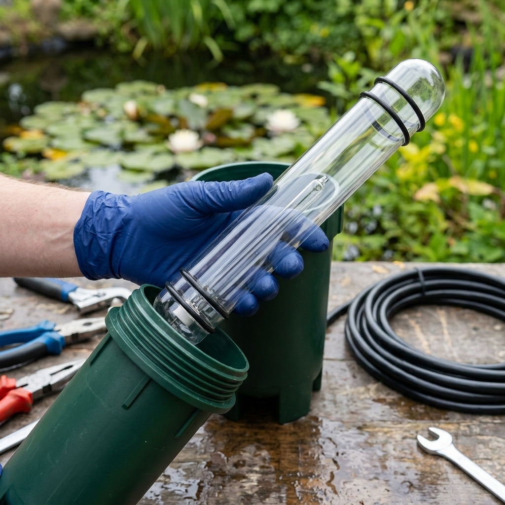 Replacement Quartz Sleeve for 21000 Pressure Filter with O-Rings