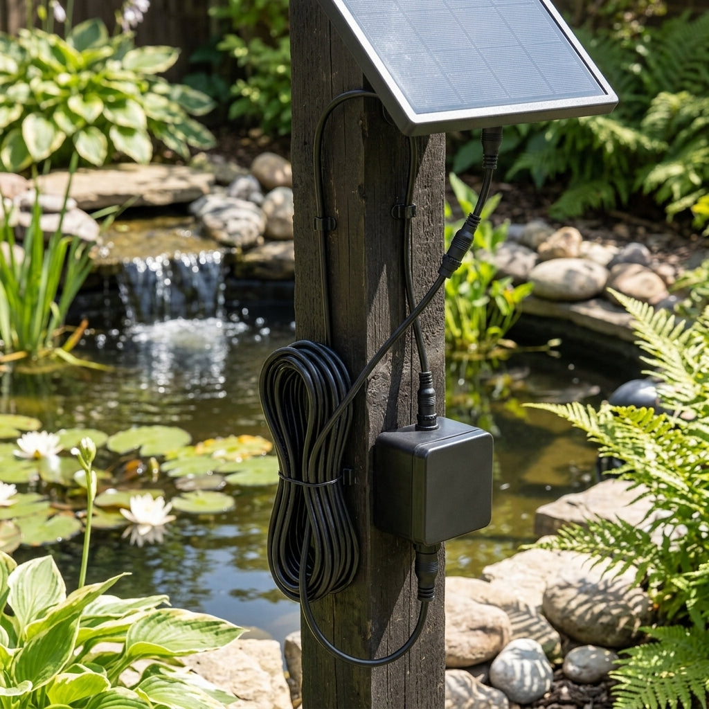 5m Solar Power Extension Cable for Pond Equipment
