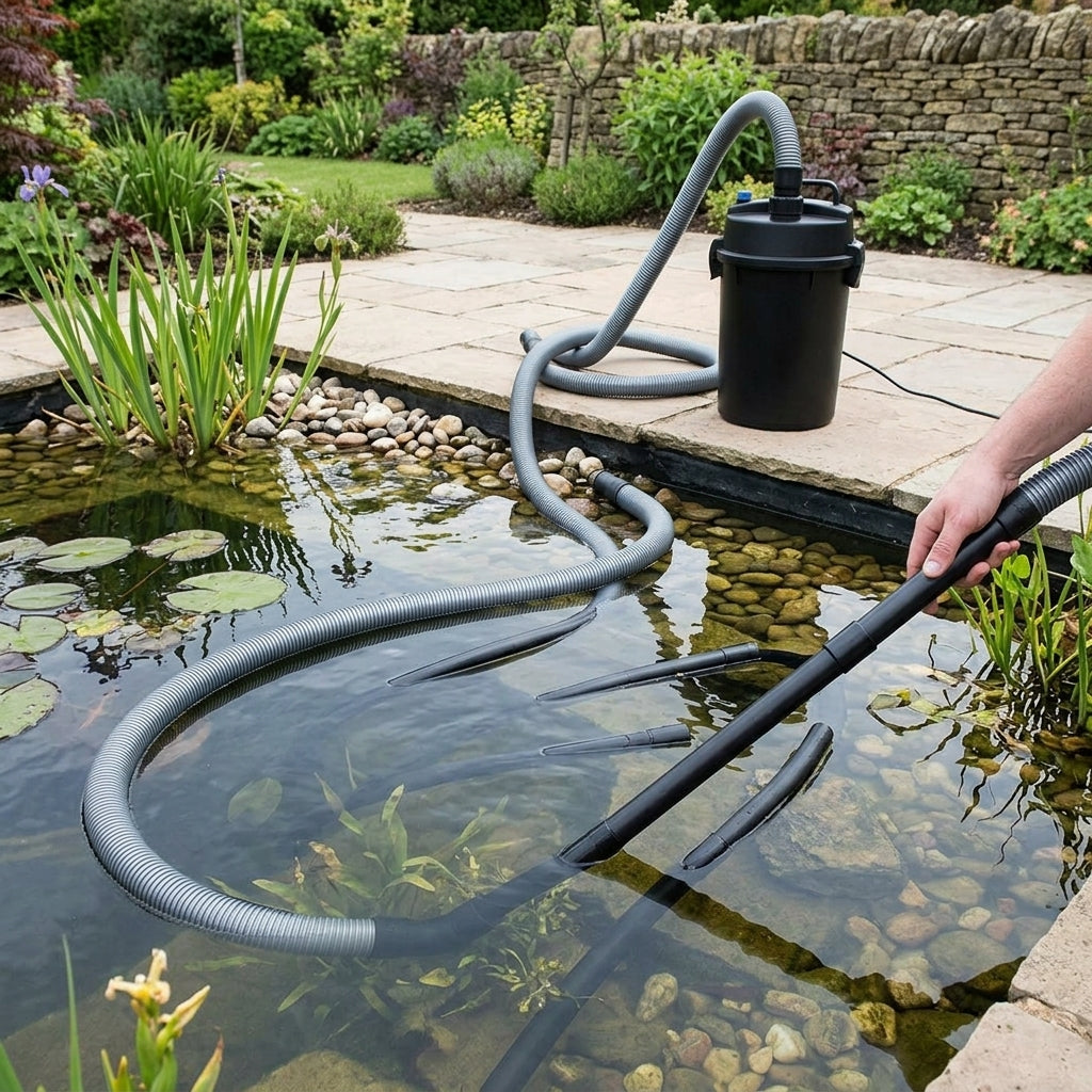 Inlet Kit for Pond Vacuum – Suction Hose & Tube Extensions